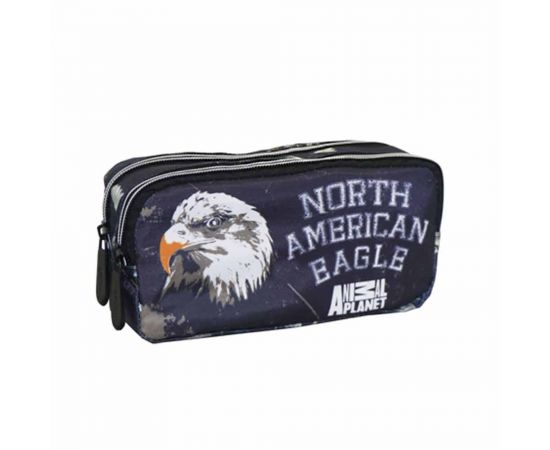 Κασετίνα Οβάλ με 2 Θήκες Must Energy Rock Style Αετός | 0570654 Must Team | Σχολικές Τσάντες - Κασετίνες στο MarkCenter