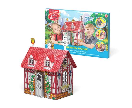Art Berry Σπιτάκι για ζωγραφική Country House Erich Krause | Παιχνίδια για Κορίτσια στο MarkCenter