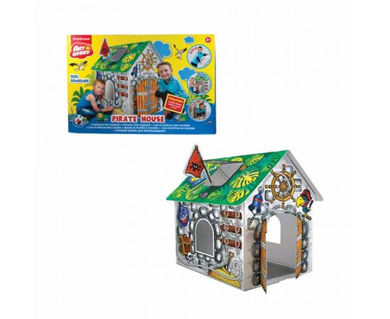 Art Berry Σπιτάκι για ζωγραφική Pirate House Erich Krause | Παιχνίδια για Αγόρια στο MarkCenter