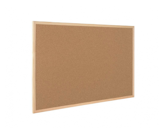 Πίνακας Φελλού 40x60 1 Όψεων Ξύλινη Κορνίζα Describo | Πίνακες φελλού στο MarkCenter