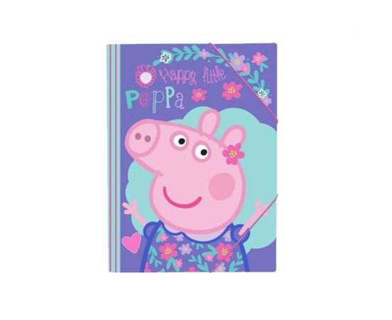 Ντοσιέ λάστιχο Peppa Pig 25x35cm Διακάκης | Είδη Αρχειοθέτησης στο MarkCenter