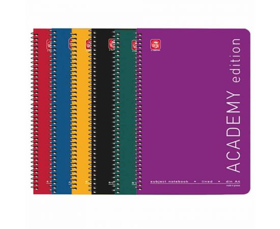 Τετράδιο Special Σπιράλ Α4 2 Θέματα Ριγέ Academy Typotrust | Σχολικά Τετράδια στο MarkCenter