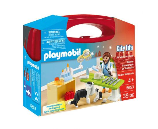 Playmobil Βαλιτσακι Κτηνιατρειο 5653 Playmobil | Playmobil στο MarkCenter