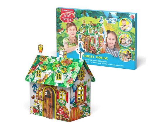 Art Berry Σπιτάκι για ζωγραφική Forest House Erich Krause | Παιχνίδια για Κορίτσια στο MarkCenter