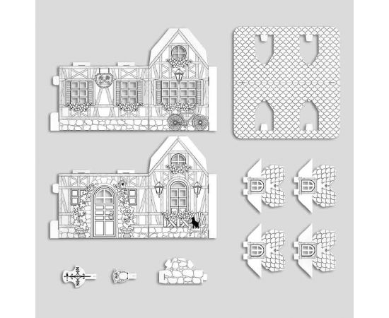 Art Berry Σπιτάκι για ζωγραφική Country House Erich Krause | Παιχνίδια για Κορίτσια στο MarkCenter