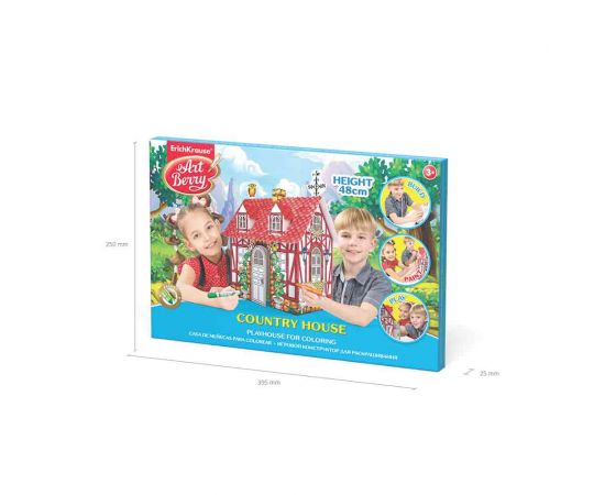 Art Berry Σπιτάκι για ζωγραφική Country House Erich Krause | Παιχνίδια για Κορίτσια στο MarkCenter