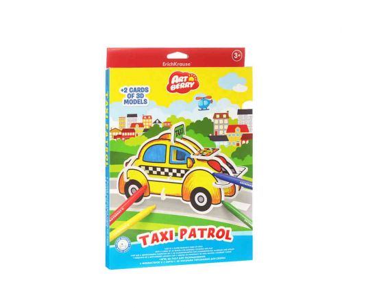 Art Berry Σετ Ζωγραφικής Taxi Patrol Erich Krause | Παιχνίδια για Κορίτσια στο MarkCenter