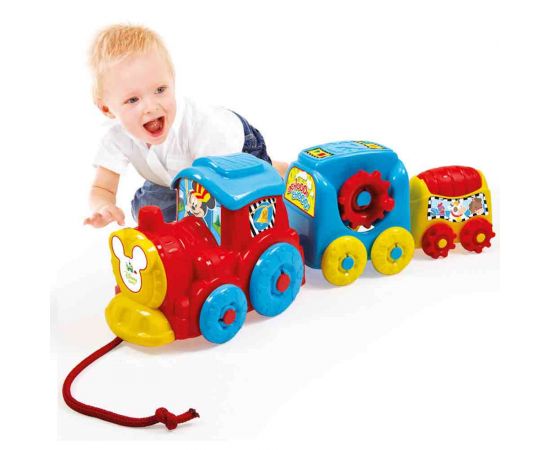 Disney Baby Mickey Τρενακι Pull Along Clementoni | Παιχνίδια Bebe στο MarkCenter