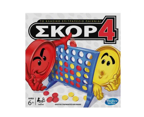 Επιτραπέζιο Score 4 Connect 4 Hasbro | Παιχνίδια για Αγόρια στο MarkCenter