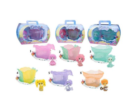 Glimmies Aquaria Glimquarius (6 Σχέδια) Giochi Preziosi | Παιχνίδια για Κορίτσια στο MarkCenter