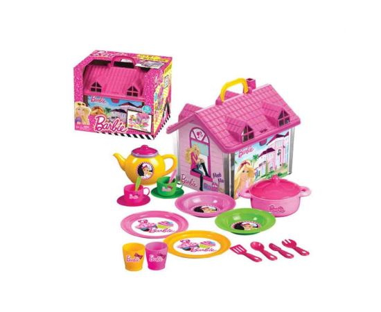 Σετ Τσαγιού σε Σπιτάκι Barbie Dede toys | Ρόλων - Μίμησης στο MarkCenter