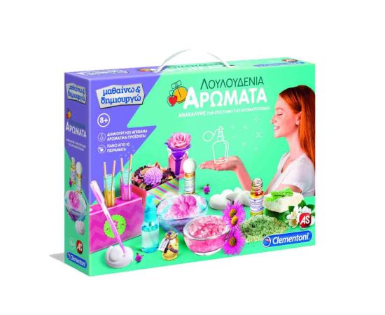 Μαθαίνω & Δημιουργώ - Λουλουδένια Αρώματα Clementoni | Παιχνίδια για Κορίτσια στο MarkCenter