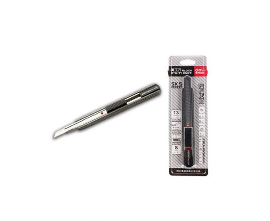 Κοπίδι 8cm Λάμα Μεταλλικό Deli Σπαστό Deli | Προμήθεια Γραφείου στο MarkCenter