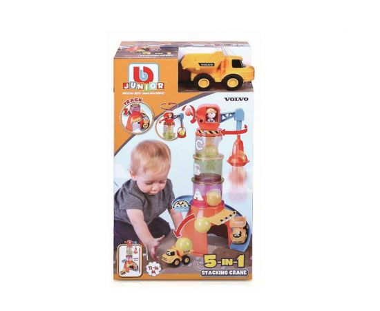 Bburago Volvo Stacking Crane Burago | Παιχνίδια Bebe στο MarkCenter