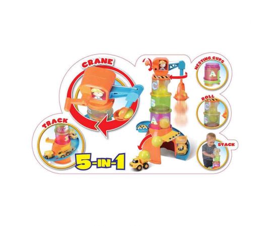 Bburago Volvo Stacking Crane Burago | Παιχνίδια Bebe στο MarkCenter