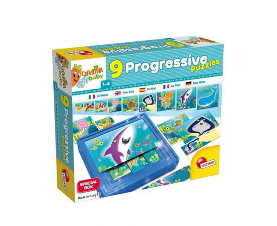 Carotina Baby Progressive Παζλ η Θάλλασα Lisciani | Πάζλ στο MarkCenter