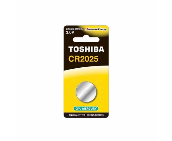 Μπαταρία Toshiba Λιθίου CR2025 Toshiba | Μπαταρίες στο MarkCenter