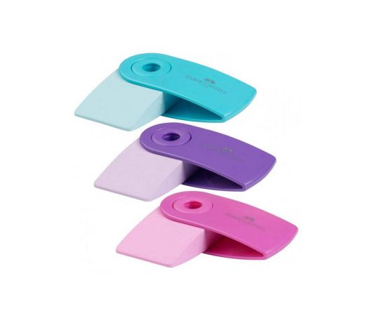 Γόμα Faber Castell Sleeve Mini Pastel Χρώματα Faber castell  | Γραφική Ύλη στο MarkCenter