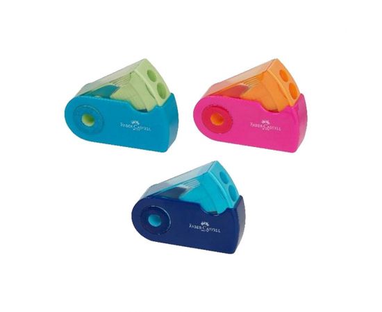 Ξύστρα Faber Castell Sleeve Δίχρωμη Διπλή Faber castell  | Γραφική Ύλη στο MarkCenter