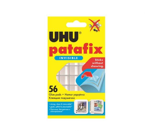 Αυτοκόλλητη Πλαστελίνη Uhu Patafix 56 Τεμάχια Διάφανα UHU | Είδη Χειροτεχνίας στο MarkCenter