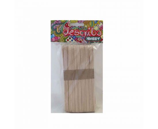 Ξυλάκια Χειροτεχνίας Γλωσσοπιέστρα 150x18mm 80τμχ Describo | DES-0009 Describo | Είδη Χειροτεχνίας στο MarkCenter