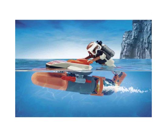 Playmobil Υποθαλάσσιο Τζετ της Spy Team 70004 Playmobil | Playmobil στο MarkCenter