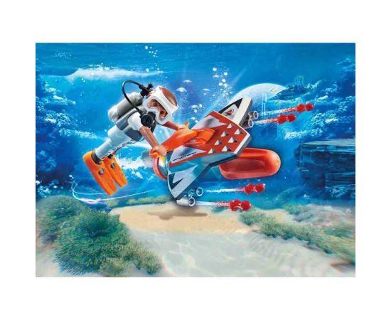 Playmobil Υποθαλάσσιο Τζετ της Spy Team 70004 Playmobil | Playmobil στο MarkCenter