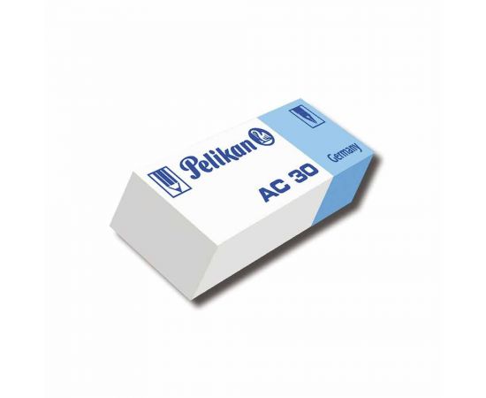 Γόμα Pelikan Ac30 Μπλέ Λευκό Pelikan | Γραφική Ύλη στο MarkCenter