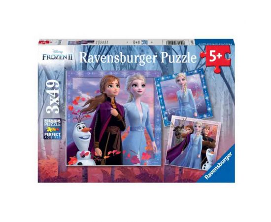 Παζλ 3X49 Κομμάτια Ravensburger Frozen Ψυχρά & Ανάποδα II Ravensburger | Παζλ στο MarkCenter