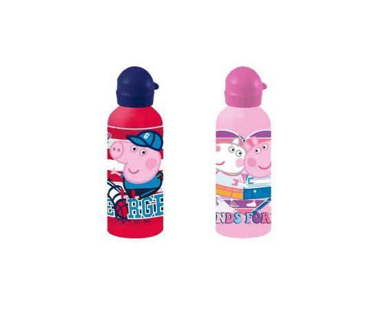 Παγούρι 500ml Peppa Pig Αλουμινίου  | Παγουράκια - Δοχεία Φαγητού στο MarkCenter