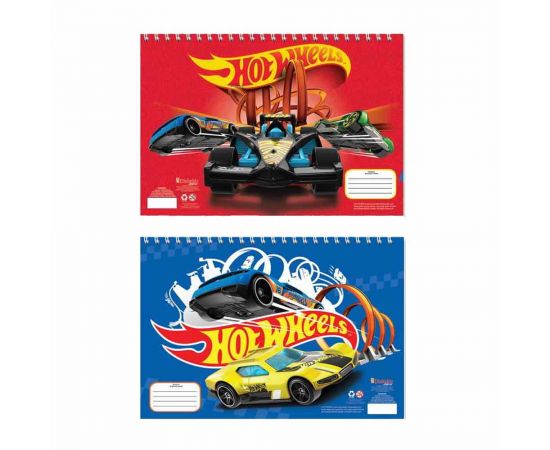 Μπλοκ Ζωγραφικής 23X33 40Φύλλα Hot Wheels | 000570249 Διακάκης | Είδη Ζωγραφικής στο MarkCenter