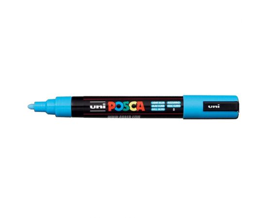 Μαρκαδόρος UNI Posca PC-5M Ανοιχτό Μπλε Uni-ball | Γραφική Ύλη στο MarkCenter