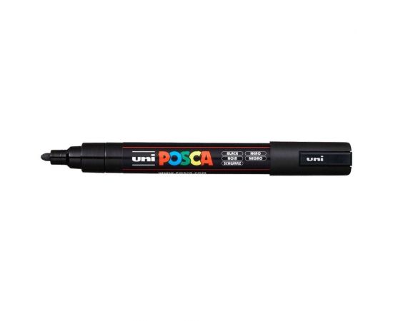 Μαρκαδόρος UNI Posca PC-5M Μαύρο Uni-ball | Γραφική Ύλη στο MarkCenter