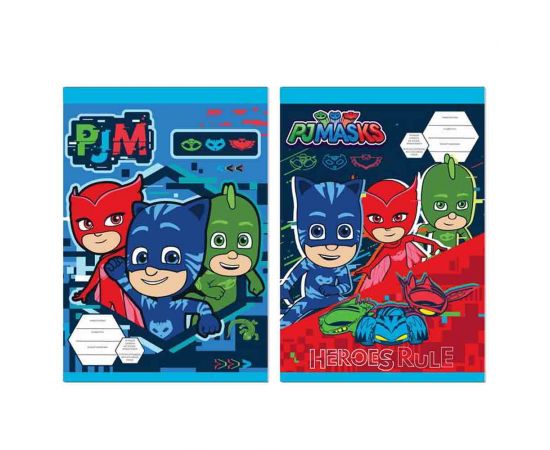 Τετράδιο Καρφίτσα Pj Masks 17Χ24 40Φ 2 Σχέδια Διακάκης | Σχολικά Τετράδια στο MarkCenter