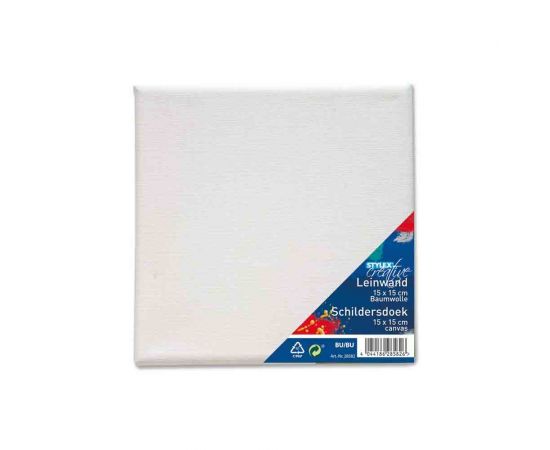 Καμβάς Ζωγραφικής Σε Τελάρο 15x15cm 1,5mm Α' Ποιότητας Stylex Stylex | Είδη Ζωγραφικής στο MarkCenter