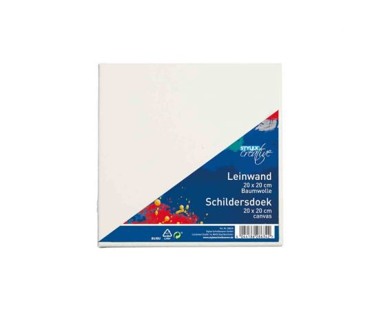 Καμβάς Ζωγραφικής Σε Τελάρο 20x20cm 1,5mm Α' Ποιότητας Stylex Stylex | Είδη Ζωγραφικής στο MarkCenter