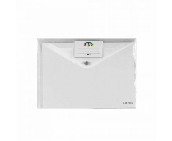 Φάκελος Κουμπί A4 Luna Office Λευκό Luna | Είδη Αρχειοθέτησης στο MarkCenter