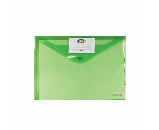 Φάκελος Κουμπί A4 Luna Office Πράσινο Luna | Είδη Αρχειοθέτησης στο MarkCenter
