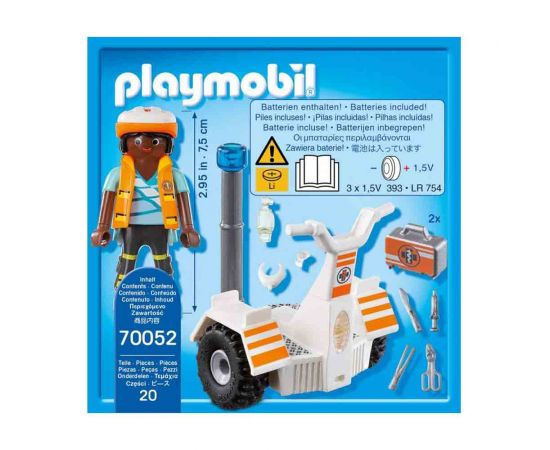 Playmobil Διασώστρια Με Self-Balance 70052 Playmobil | Playmobil στο MarkCenter
