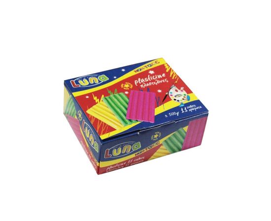 Πλαστελίνη Luna 11 χρώματα Luna | Είδη Χειροτεχνίας στο MarkCenter