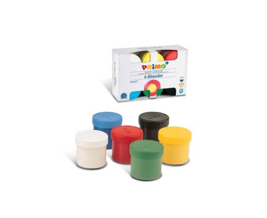 Δακτυλομπογιές Cmp 50gr Σετ 6 Χρωμάτων CMP | Είδη Ζωγραφικής στο MarkCenter