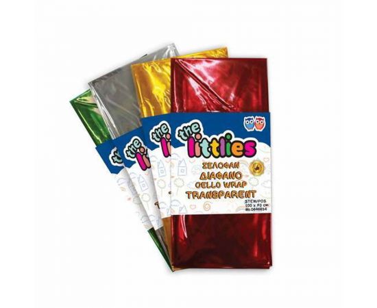 Σελοφάν The Littlies 70Χ100cm 20m Διάφανο 2τμχ The Littlies | Είδη Χειροτεχνίας στο MarkCenter