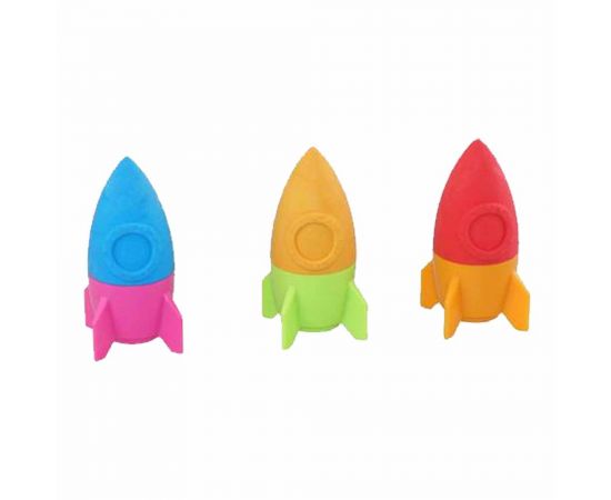 Γόμα και Ξύστρα The Littlies Πύραυλος Σε Blister 3 Χρώματα The Littlies | Γραφική Ύλη στο MarkCenter