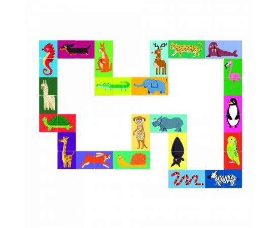 Εξυπνούλης Ντόμινο Ζωάκια και Αριθμοί AS Company | Παιχνίδια για Αγόρια στο MarkCenter