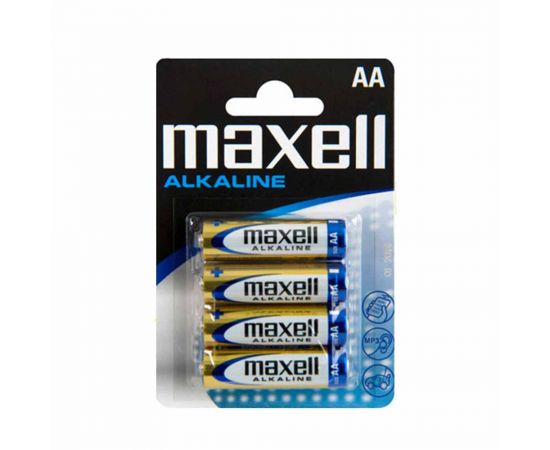 Μπαταρίες Maxell Αλκαλικές 4xAA Maxell | Μπαταρίες στο MarkCenter