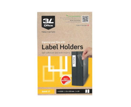 Βάση Ετικέτας 3L 15x102mm 20 Τεμάχια OEM | Χαρτικά στο MarkCenter