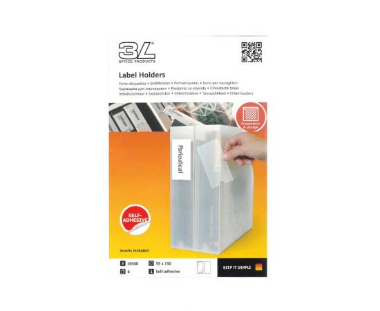 Βάση Ετικέτας 3L 55x150mm 6 Τεμάχια OEM | Χαρτικά στο MarkCenter