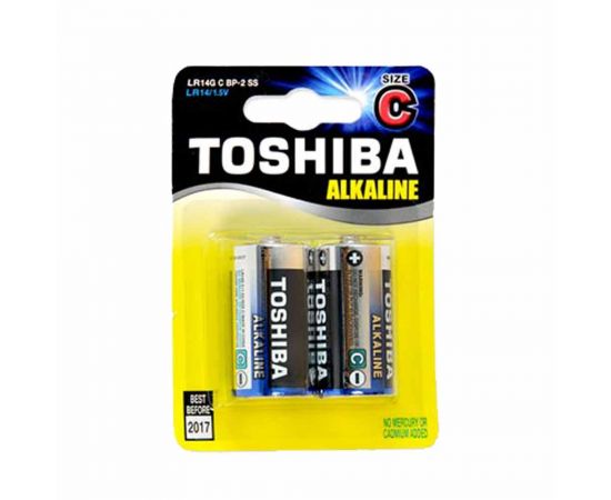 Μπαταρίες Toshiba Αλκαλικές C (Lr14) 2 Τεμάχια Toshiba | Μπαταρίες στο MarkCenter