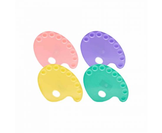 Παλέτα Ζωγραφικής Οβάλ Νο3 9 Θέσεων Παστέλ Metron | Είδη Ζωγραφικής στο MarkCenter