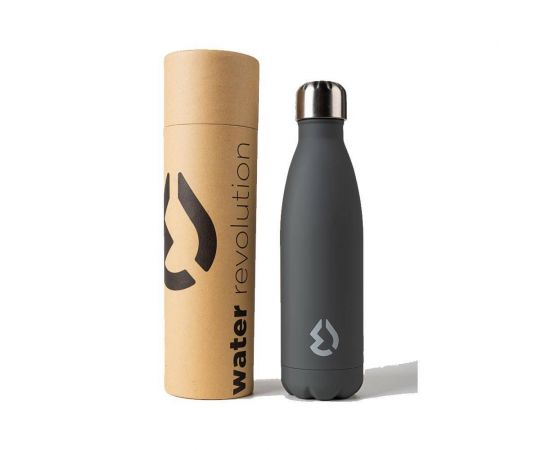 Μπουκάλι Θερμός Γκρι 500ml OEM | Παγουράκια - Δοχεία Φαγητού στο MarkCenter